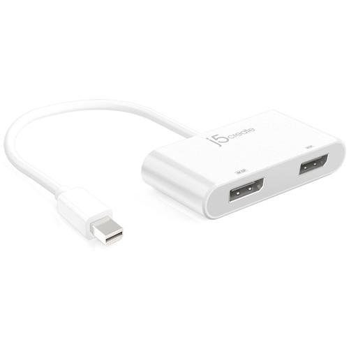 j5create Mini DisplayPort to Dual DisplayPort Adapter
