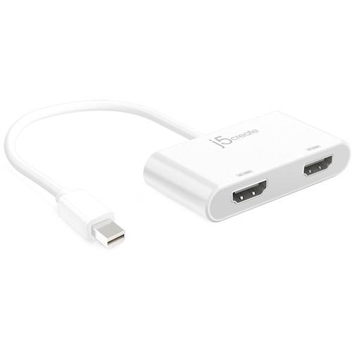 j5create Mini DisplayPort to Dual HDMI Adapter