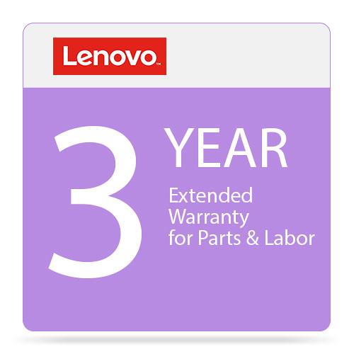 Lenovo 3-Year Extended Warranty for Parts & Labor