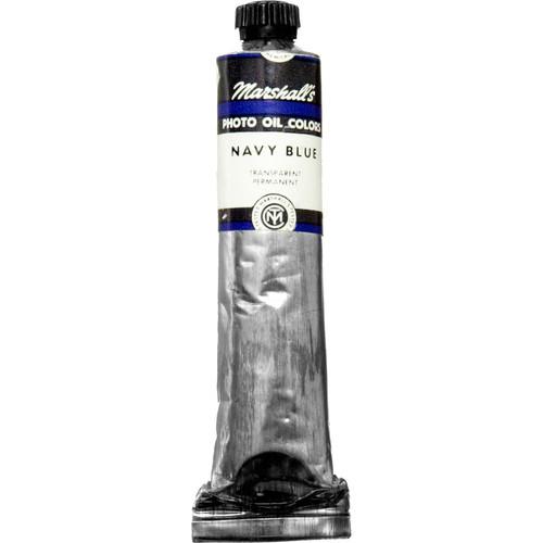 Marshall Retouching Oil Color Paint: Navy Blue - 3 4x4" Tube