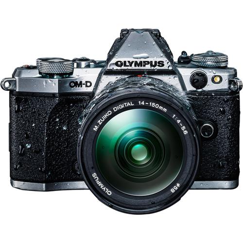 Olympus OM-D E-M5 Mark II Mirrorless Micro Four Thirds Digital Camera with 14-150mm f 4-5.6 Lens Kit