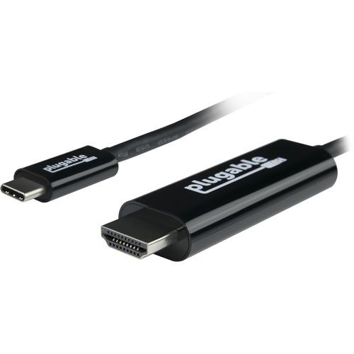 Plugable USB 3.1 Gen 1 Type-C Male to HDMI 2.0 Male Cable