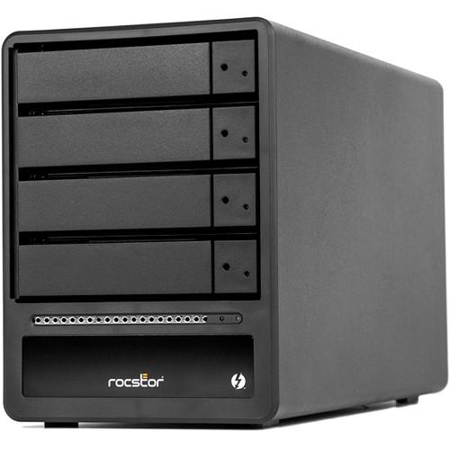 Rocstor Rocpro T34 32TB 4-Bay Thunderbolt 3 RAID Array