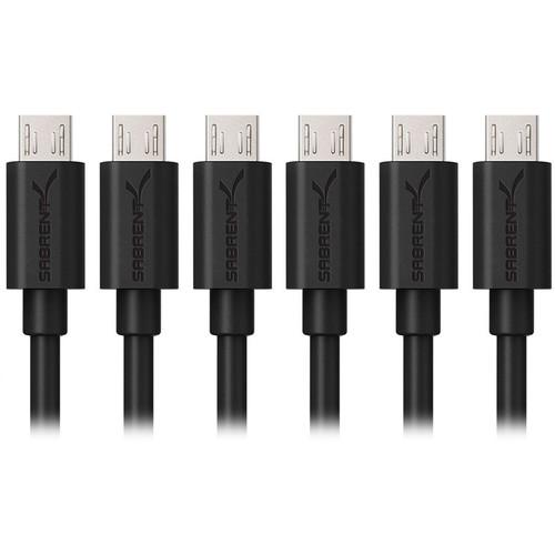 Sabrent USB 2.0 Type-A Male to Micro-B Male Cable