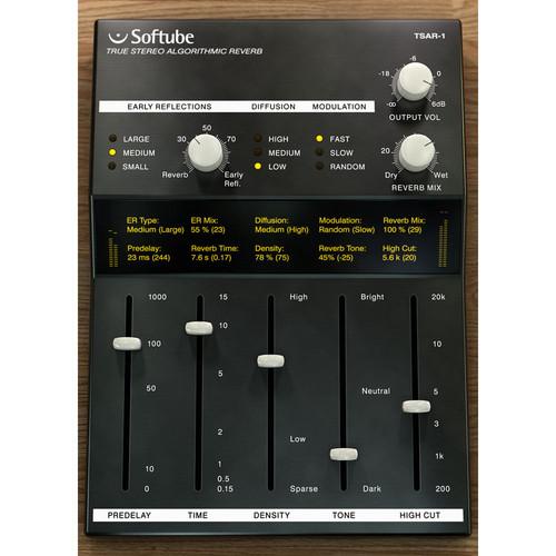 Softube TSAR-1 Reverb - Stereo Reverb Plug-In