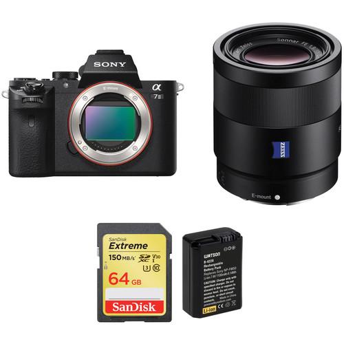 Sony Alpha a7 II Mirrorless Digital Camera with 55mm Lens Kit