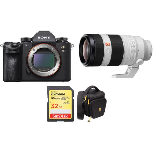 Sony Alpha a9 Mirrorless Camera with 100-400mm and Accessories Kit