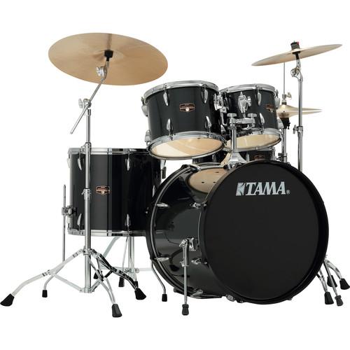 TAMA IP52CHBK Imperialstar 5-Piece Drum Set with Cymbals