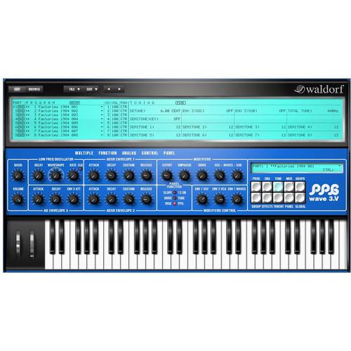 Waldorf PPG Wave 3.V Wave Synthesizer Plug-In