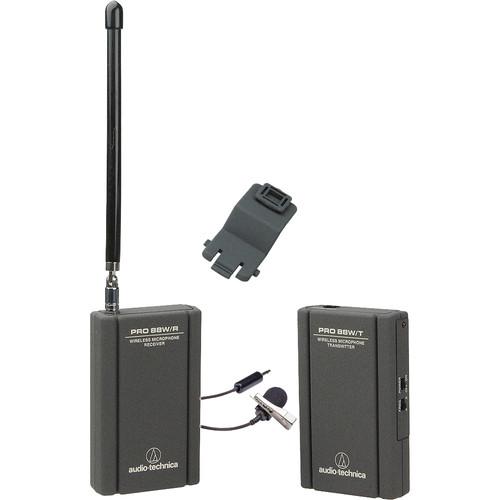 Audio-Technica PRO 88W-829 Camera Mountable VHF Lavalier Pro 88W VHF Wireless System