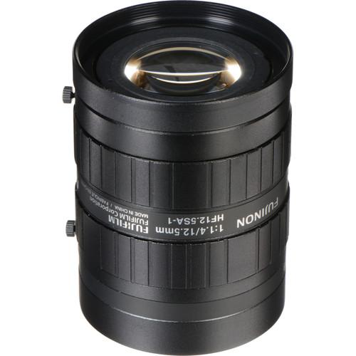 Fujinon HF12.5SA-1 2 3" 12.5mm f 1.4 C-Mount Fixed Focal Lens for up to 5 Megapixel Cameras