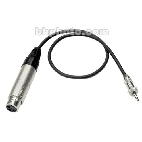 Hosa Technology MIT-156 Low to High Impedance Matching Transformer with XLR Female to Stereo 1 8" Miniplug Male Connector