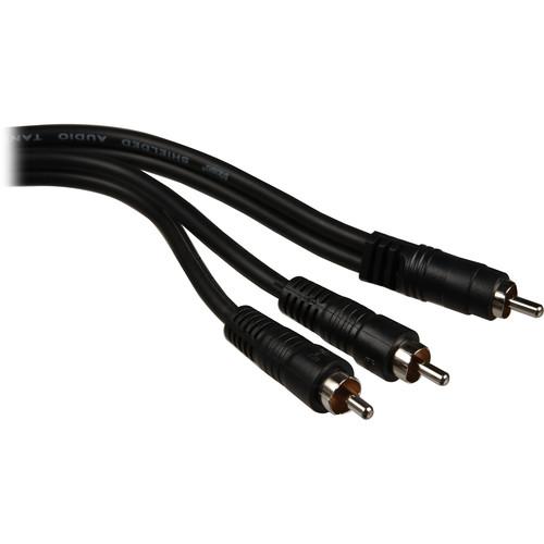 Hosa Technology RCA Male to 2 RCA Male Y-Cable - 3