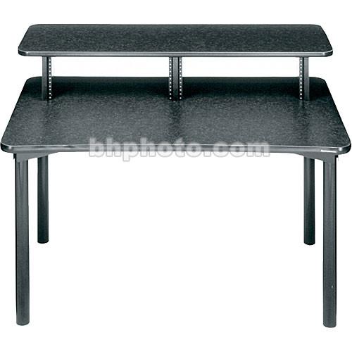 Middle Atlantic 48"W Straight Desk w Overbridge MDV-DSK