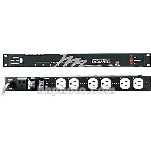 Middle Atlantic PDS-615R Rackmount Power Sequencer 6-Outlet 15A