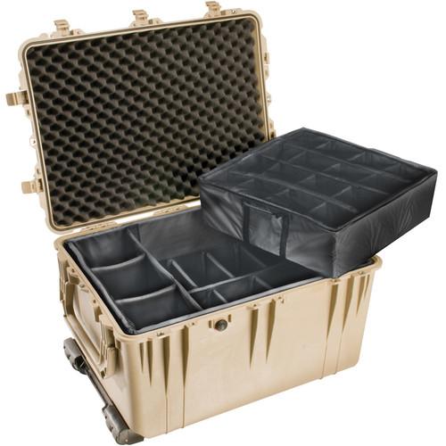 Pelican 1664 Waterproof 1660 Case with Dividers
