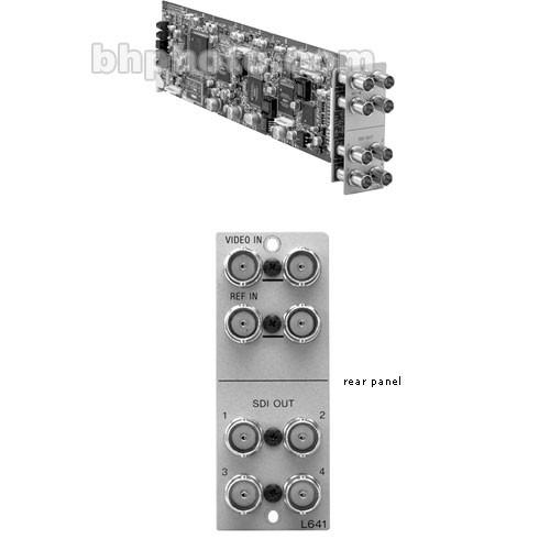 Sony BKPF-L641 NTSC PAL Composite to SDI Conversion Board for PFV-L10 19" Rack Mountable Compact Interface Unit