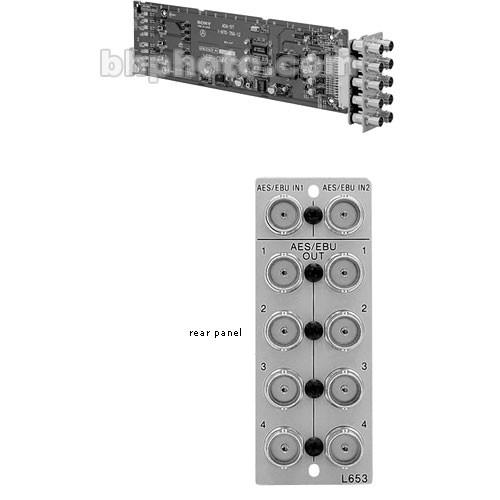 Sony BKPF-L653 AES EBU Distribution Board for PFV-L10 19" Rack Mountable Compact Interface Unit