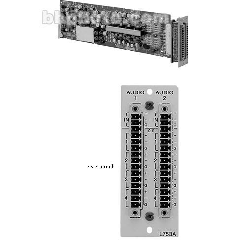 Sony BKPF-L753A Analog Audio Distribution Board for PFV-L10 19" Rack Mountable Compact Interface Unit