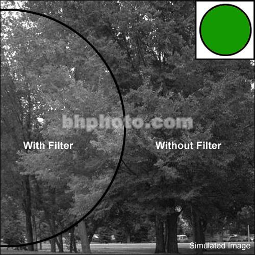 Tiffen 2x3" Green 58 Glass Filter for Black & White Film