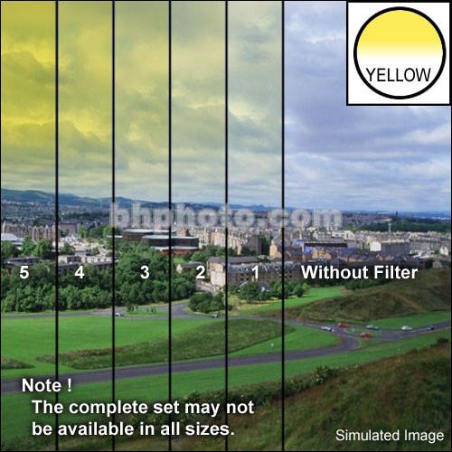 Tiffen 4 x 4" 1 Yellow Hard-Edge Graduated Filter