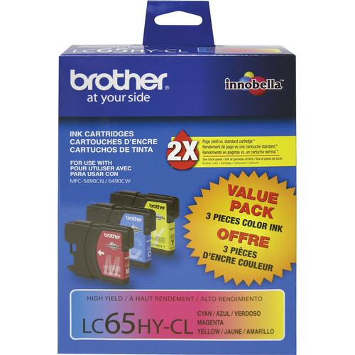 Brother LC65 High Yield Ink Cartridges