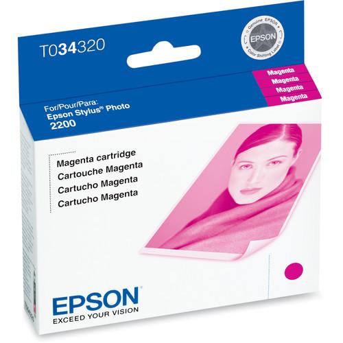 Epson UltraChrome Magenta Ink Cartridge for Epson Stylus Photo 2200 Printer