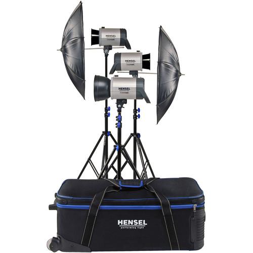 Hensel Integra 500 Plus Freemask 3-Light Kit