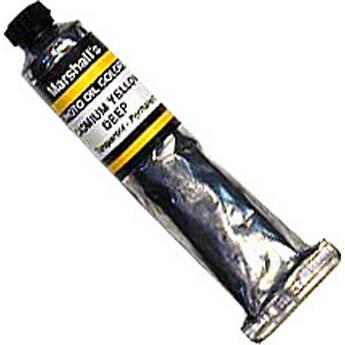 Marshall Retouching Oil Color Paint Extra Strong: Cadmium Yellow Deep - 1 2x2" Tube