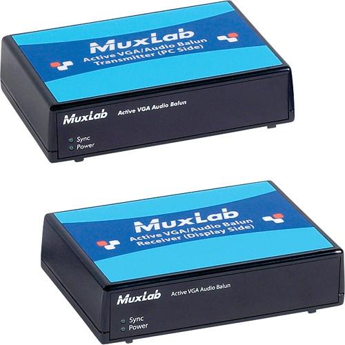 MuxLab Active VGA Audio Balun Kit