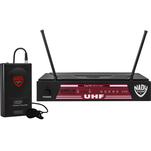 Nady UHF-4 UHF Wireless Lavalier Microphone System