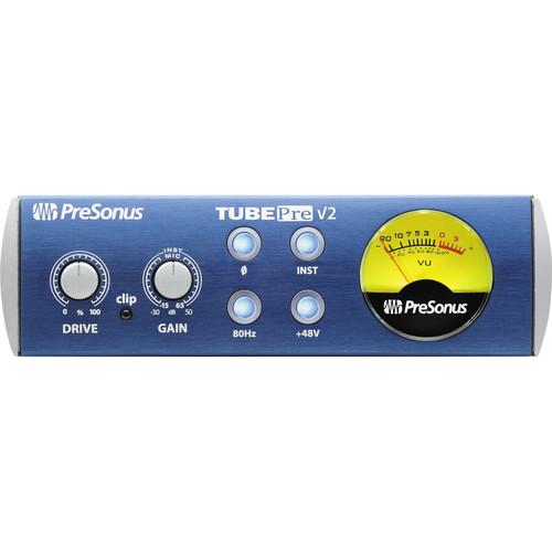 PreSonus TubePre v2 - Tube Preamplifier DI Box