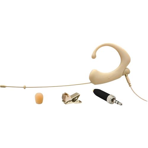 Que Audio DA-12 Omnidirectional Headworn Microphone with Sennheiser Connector