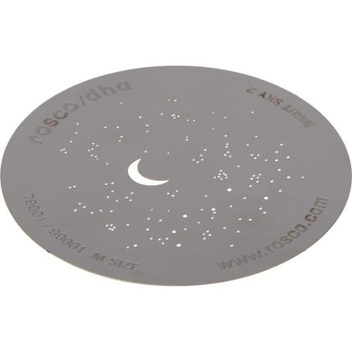 Rosco Nightsky Standard Steel Gobo 79001 Size