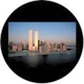 Rosco Standard Color Glass Spectrum Gobo #86725 Twin Towers 3