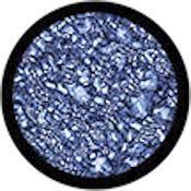 Rosco Standard Color Glass Spectrum Gobo #86732 Blue Mars