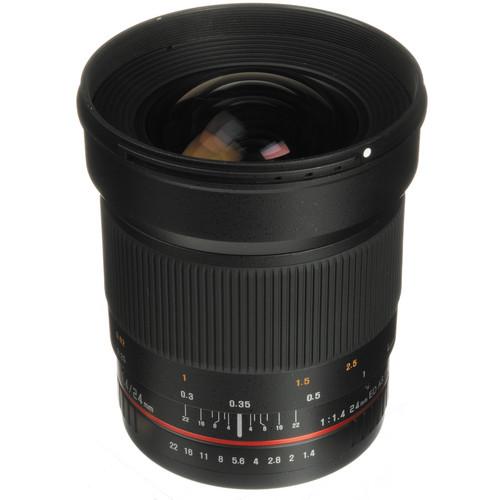 Samyang 24mm f 1.4 ED AS UMC Wide-Angle Lens for Canon
