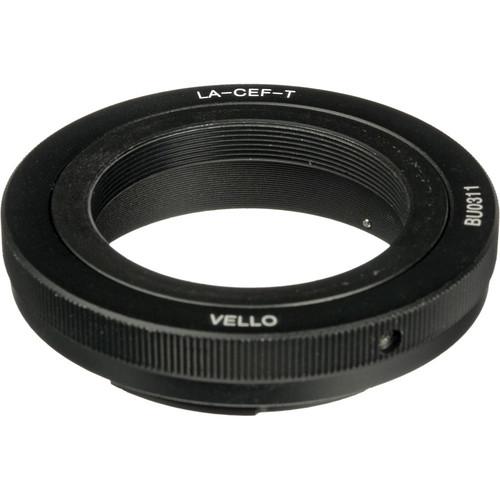 Vello T-Mount Lens to Canon EF EF-S-Mount Camera Lens Adapter