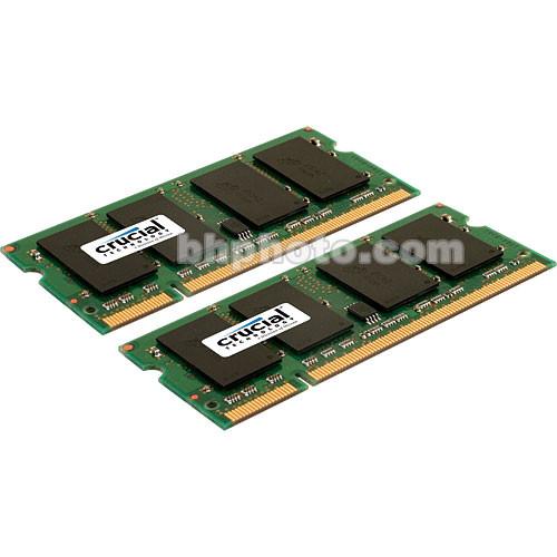 Crucial 2GB SO-DIMM Memory Upgrade Kit for Notebook