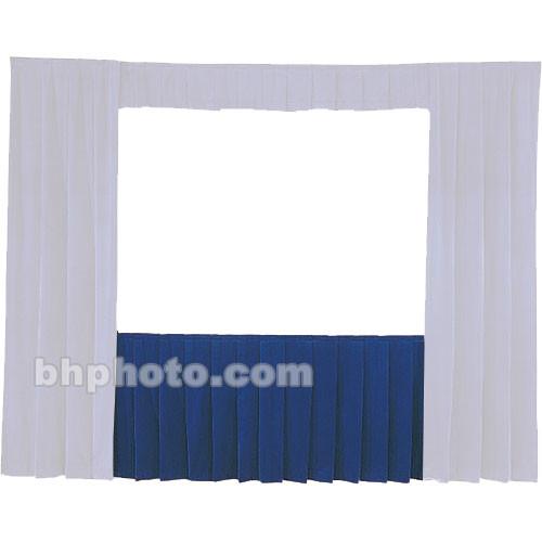 Da-Lite Fast-Fold Standard and Deluxe Skirt Blue 41147BL