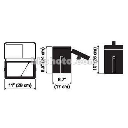 Dedolight DSCM Soft Case - for Dedolight Single Classic Light Head with Power Supply and Imager