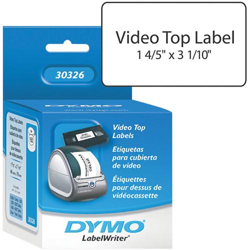 Dymo LabelWriter VHS Video Top Labels