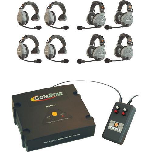 Eartec XT-Plus Com-Center with Interface and 8 COMSTAR Headsets