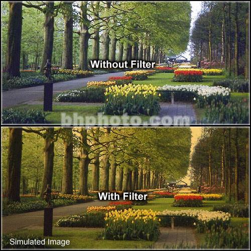 Formatt Hitech 4x5.65" Solid Color Tangerine 2 Schott-Desag B270 Crown Optical Glass Filter