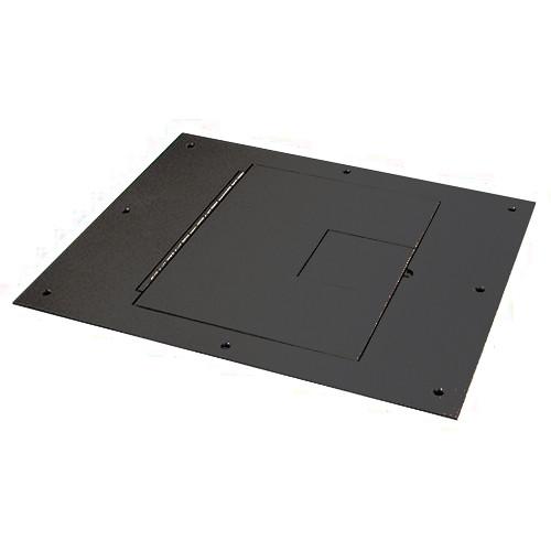 FSR FL-500P-BLK-C Cover with Hinged Door [No Flange]