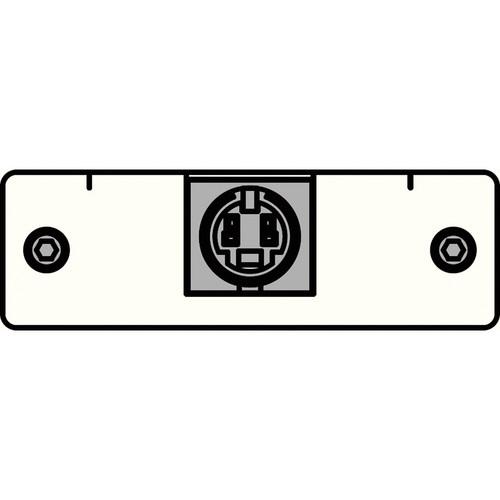 FSR IPS-V310S-WHT S-Video to 2 BNC Tails Insert Plate