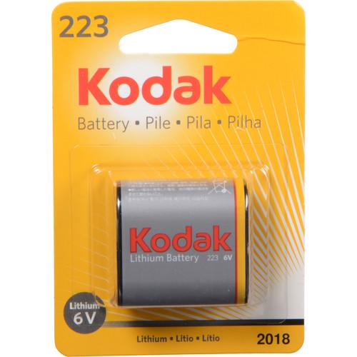 Kodak 223A 6v Lithium Battery