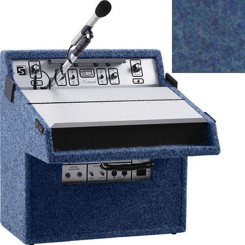 Sound-Craft Systems L46C All-Purpose Lecternette - Portable Public Address and Lectern System with 14 Watt Amplifier, Microphone, Speakers and Reading Light
