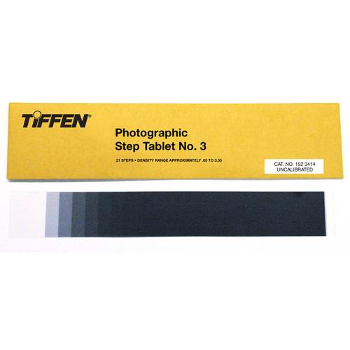 Tiffen #3 Photographic Step Tablet Calibration Device