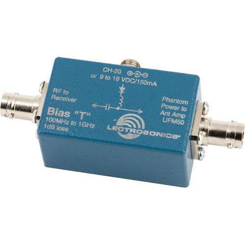 Lectrosonics BiasT - Inline Power Supply for UFM50 UHF Filter Amplifier Module